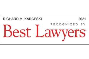 Richard M. Karceski award badge